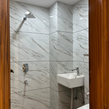 Bathroom in 3 BHK Builder Floor at Sector 23 Dwarka – for Sale