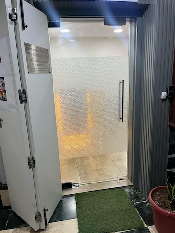 Bathroom in  Office Space at Chakala – for Rent