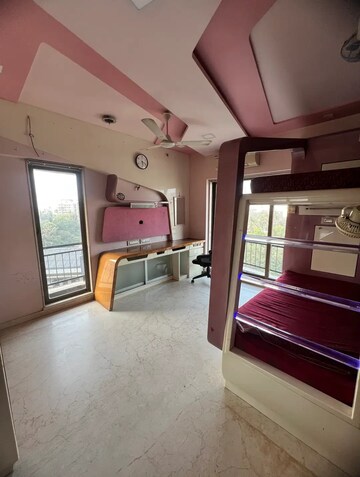 Master Bedroom in 2 BHK Apartment at Bhoomi Park, Malad West – for Rent