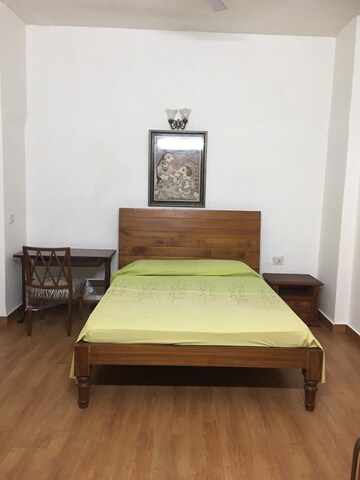 Bedroom in 3 BHK Builder Floor at Green Park Extension – for Rent
