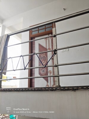 Staircase in 3 BHK Apartment at Omaxe R2, Gomti Nagar – for Sale