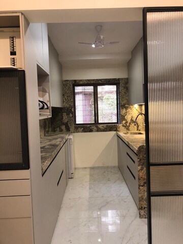 Building Lobby in 3 BHK Apartment at Riddhi Garden, Malad East – for Rent