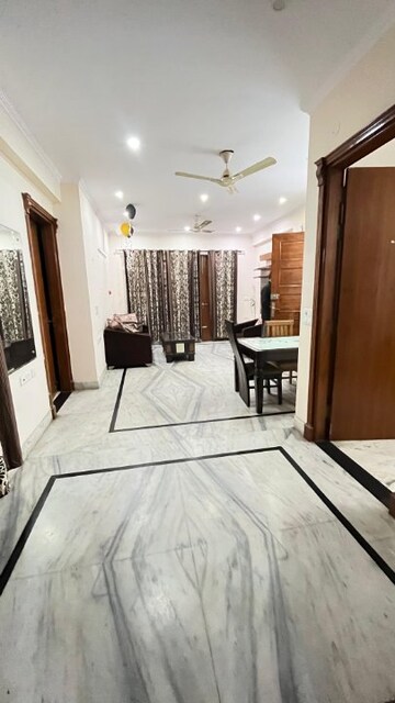 Living Room in 3 BHK Builder Floor at DLF Hamilton Court, Sector 27 – for Rent
