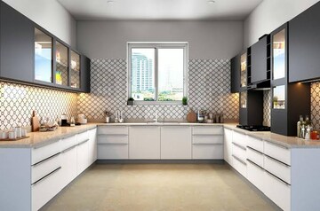 Kitchen in 2 BHK Apartment at Ravetkar 100 Prabhat, Prabhat Road – for Rent