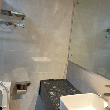Bathroom in  Pg at Nathupur – for Rent