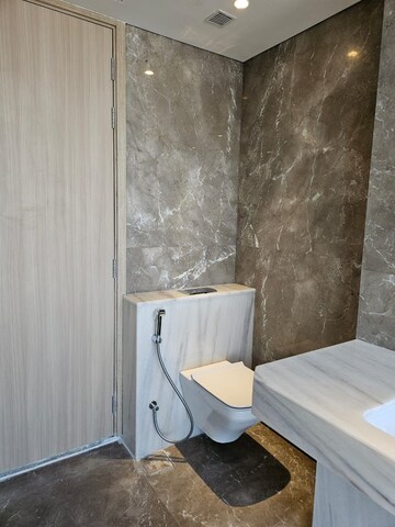 Bathroom in 2.5 BHK Apartment at Marathon Monte South, Byculla West – for Rent