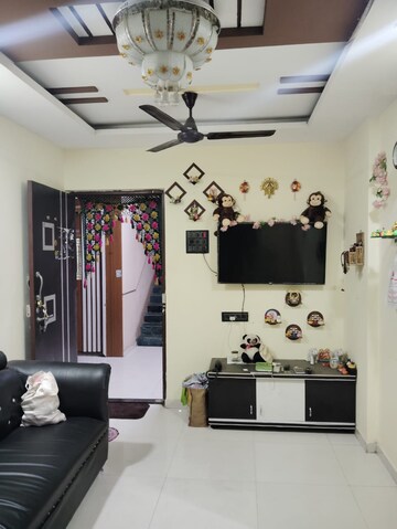 Living Room in 1 BHK Apartment at Mohan Highlands, Badlapur East – for Rent