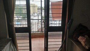 Balcony in 1 BHK Apartment at Vasant Complex Bhugaon, Bhugaon – for Sale