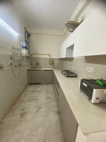 Kitchen in 3 BHK Builder Floor at Malviya Nagar – for Rent