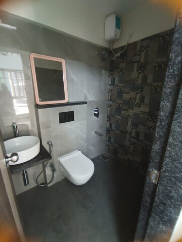Bathroom in 2 BHK Apartment at Sheth Irene, Malad West – for Rent