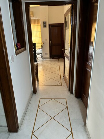 Building Lobby in 3 BHK Builder Floor at Green Park – for Rent