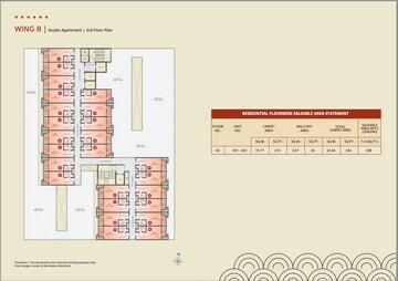 Master Plan in Studio Apartment at Krisala Shakai, Tathawade – for Sale