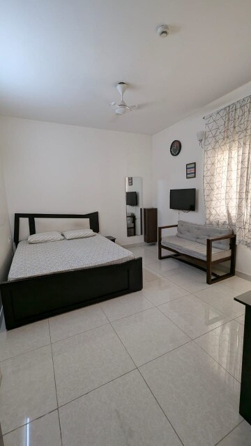 Bathroom in 2.5 BHK Builder Floor at Prestige High Fields, Gachibowli – for Rent