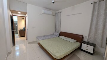 Bedroom in 2.5 BHK Builder Floor at Prestige High Fields, Gachibowli – for Rent