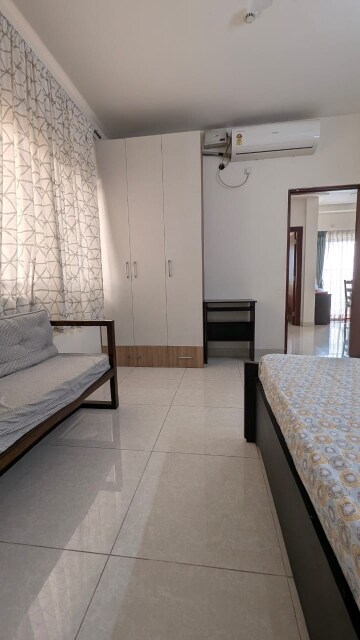 Kitchen in 2.5 BHK Builder Floor at Prestige High Fields, Gachibowli – for Rent