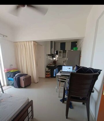 Master Bedroom in 1 BHK Apartment at Nirmiti 25 East, Kharadi – for Rent
