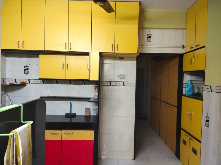 Kitchen, new-dindoshi-hill-view 2 Bedroom 650 Sq.Ft. Apartment In Goregaon East Mumbai 8803975
