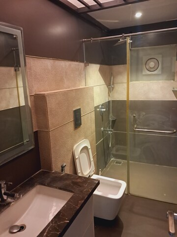 Bathroom in 4 BHK Apartment at Eapl Sri Tirumala Solitaire, Banjara Hills – for Sale