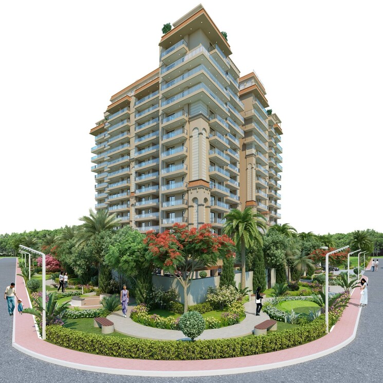 Exterior View, vrindavan yojna 4 Bedroom 2450 Sq.Ft. Apartment In Vrindavan Yojna Lucknow 8804009