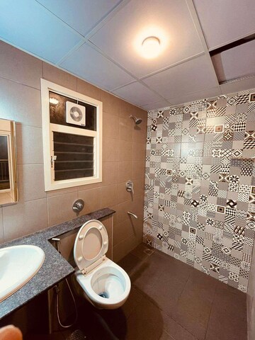 Bathroom in 2 BHK Apartment at Sobha Dream Gardens, Thanisandra Main Road – for Rent