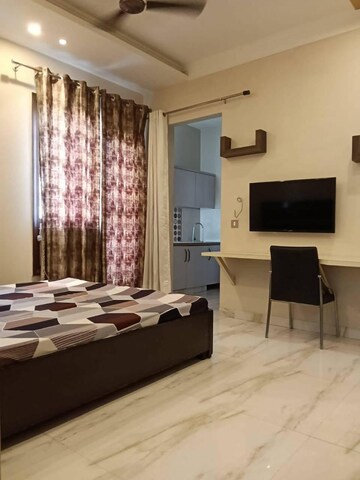 Bedroom in 1 RK Builder Floor at Sector 57 – for Rent