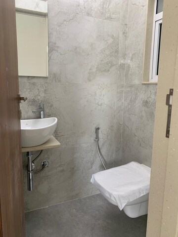 Bathroom in 2 BHK Apartment at Shraddha Elite, Borivali West – for Rent