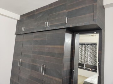 Staircase in 3 BHK Apartment at Bhartiya City Nikoo Homes II, Thanisandra Main Road – for Rent