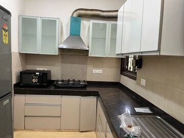 Kitchen in 3 BHK Builder Floor at Nirvana Courtyard, Sector 50 – for Rent