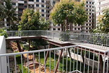 Balcony in 2 BHK Apartment at Coevolve Northern Star, Thanisandra – for Rent
