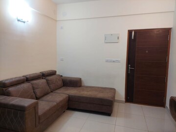 Living Room in 2 BHK Apartment at Coevolve Northern Star, Thanisandra – for Rent