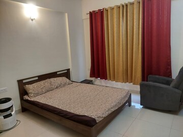 Bedroom in 2 BHK Apartment at Coevolve Northern Star, Thanisandra – for Rent