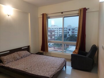 Bedroom in 2 BHK Apartment at Coevolve Northern Star, Thanisandra – for Rent