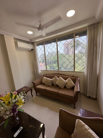 Living Room in 2 BHK Apartment at Benmar CHS, Bandra West – for Rent