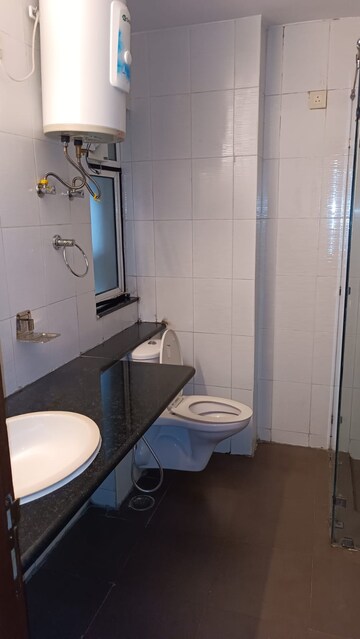 Bathroom in 3 BHK Builder Floor at Unitech Woodstock Floors, Sector 50 – for Rent