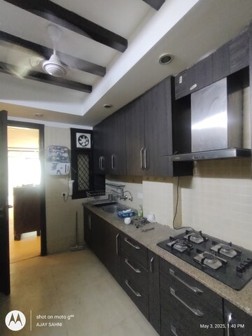 Kitchen in 3 BHK Builder Floor at Mehrauli – for Rent