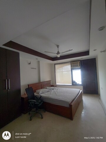 Master Bedroom in 3 BHK Builder Floor at Mehrauli – for Rent