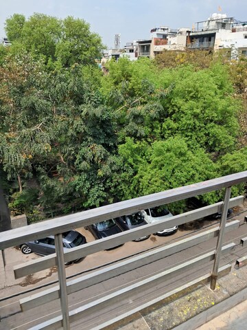 Balcony in 2 BHK Builder Floor at East Of Kailash – for Rent