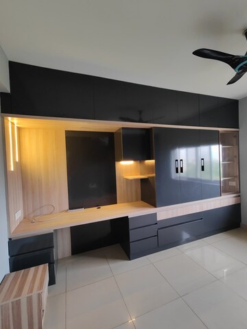 Kitchen in 3 BHK Apartment at Mantri Webcity, Hennur – for Rent