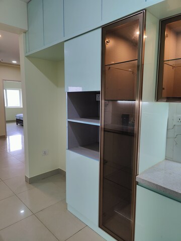 Kitchen in 3 BHK Apartment at Mantri Webcity, Hennur – for Rent