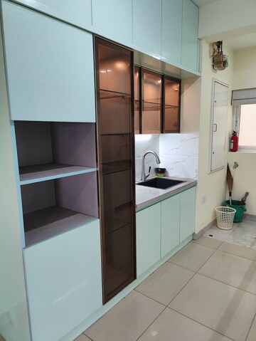 Kitchen in 3 BHK Apartment at Mantri Webcity, Hennur – for Rent