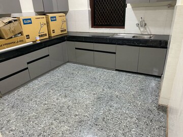 Kitchen in 4 BHK Builder Floor at Unitech South City II, Sector 50 – for Rent