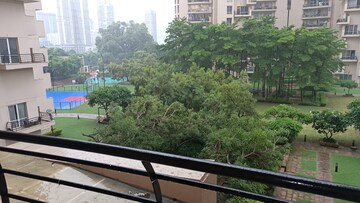 Balcony in 3 BHK Apartment at Unitech Escape, Sector 50 – for Rent