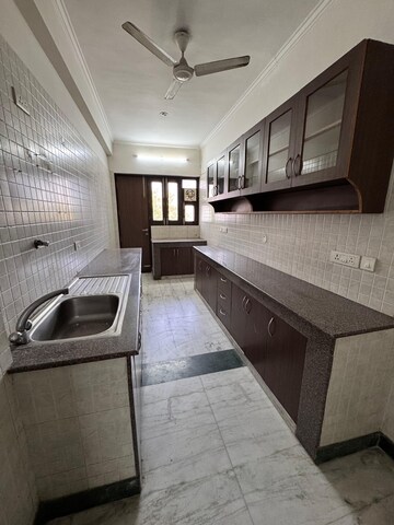 Kitchen in 3 BHK Builder Floor at Unitech Nirvana Country Cedar Crest, Sector 50 – for Rent