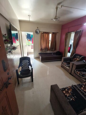 Living Room in 2 BHK Apartment at Morya Padmankur, Akurdi – for Rent