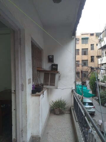 Balcony in 2 BHK Builder Floor at Old Rajinder Nagar – for Rent
