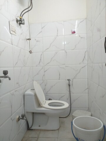 Bathroom in 2 BHK Builder Floor at Old Rajinder Nagar – for Rent