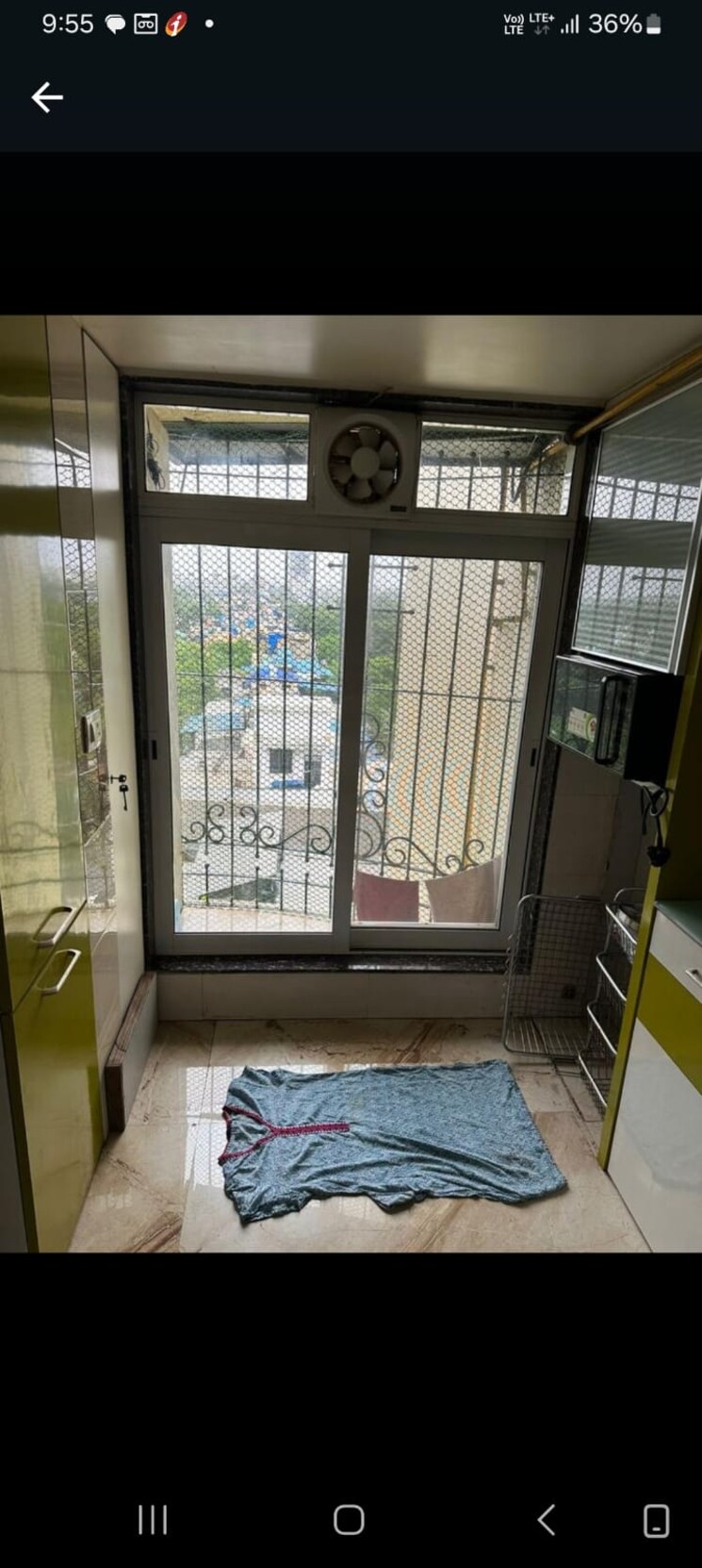 Balcony, chand-ganga 2 Bedroom 675 Sq.Ft. Apartment In Borivali West Mumbai 8804169