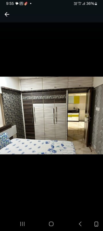 Bedroom in 2 BHK Apartment at Chand Ganga, Borivali West – for Rent