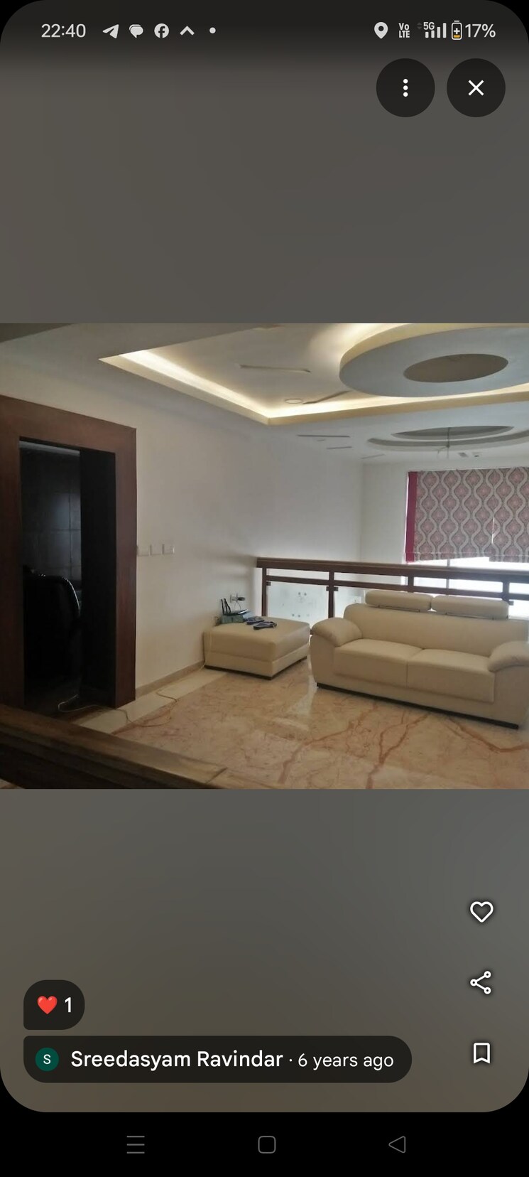 Living Room, lanco-hills-apartments 3 Bedroom 2500 Sq.Ft. Apartment In Manikonda Hyderabad 8804193