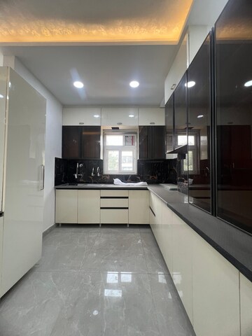 Kitchen in 4 BHK Builder Floor at Niti Khand I – for Sale